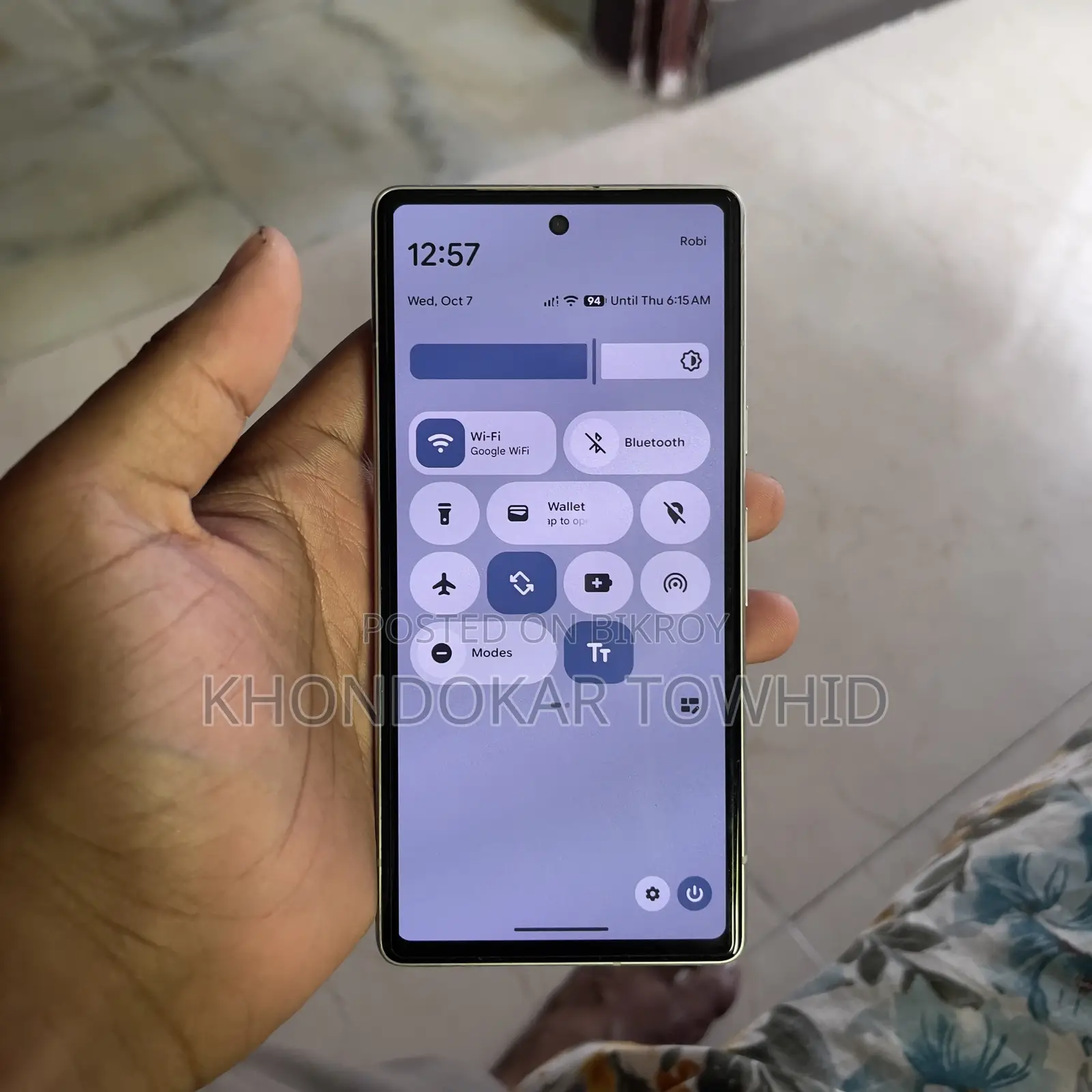 গুগল পিক্সেল ৭এ ১২৮ জিবি হোয়াইট