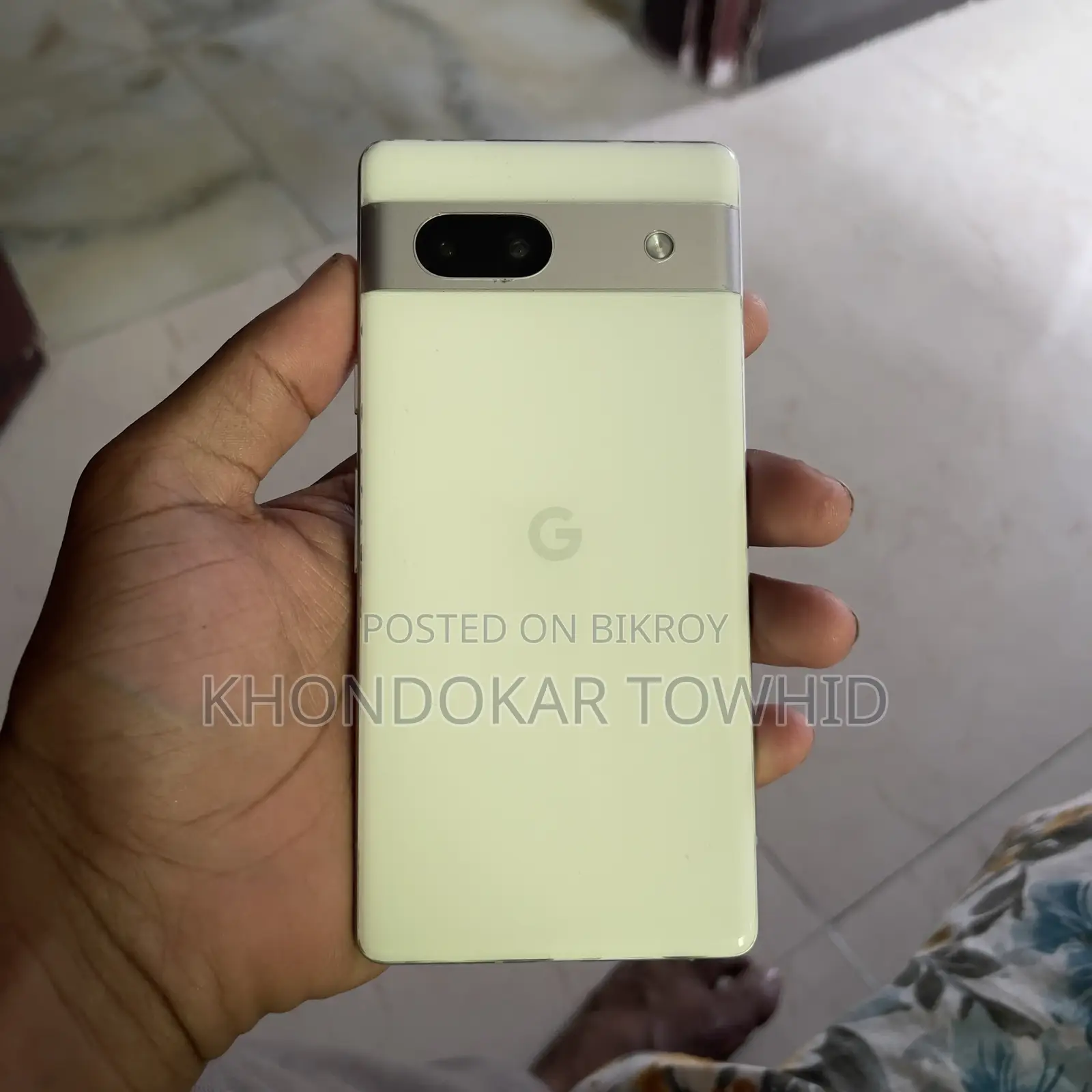 গুগল পিক্সেল ৭এ ১২৮ জিবি হোয়াইট
