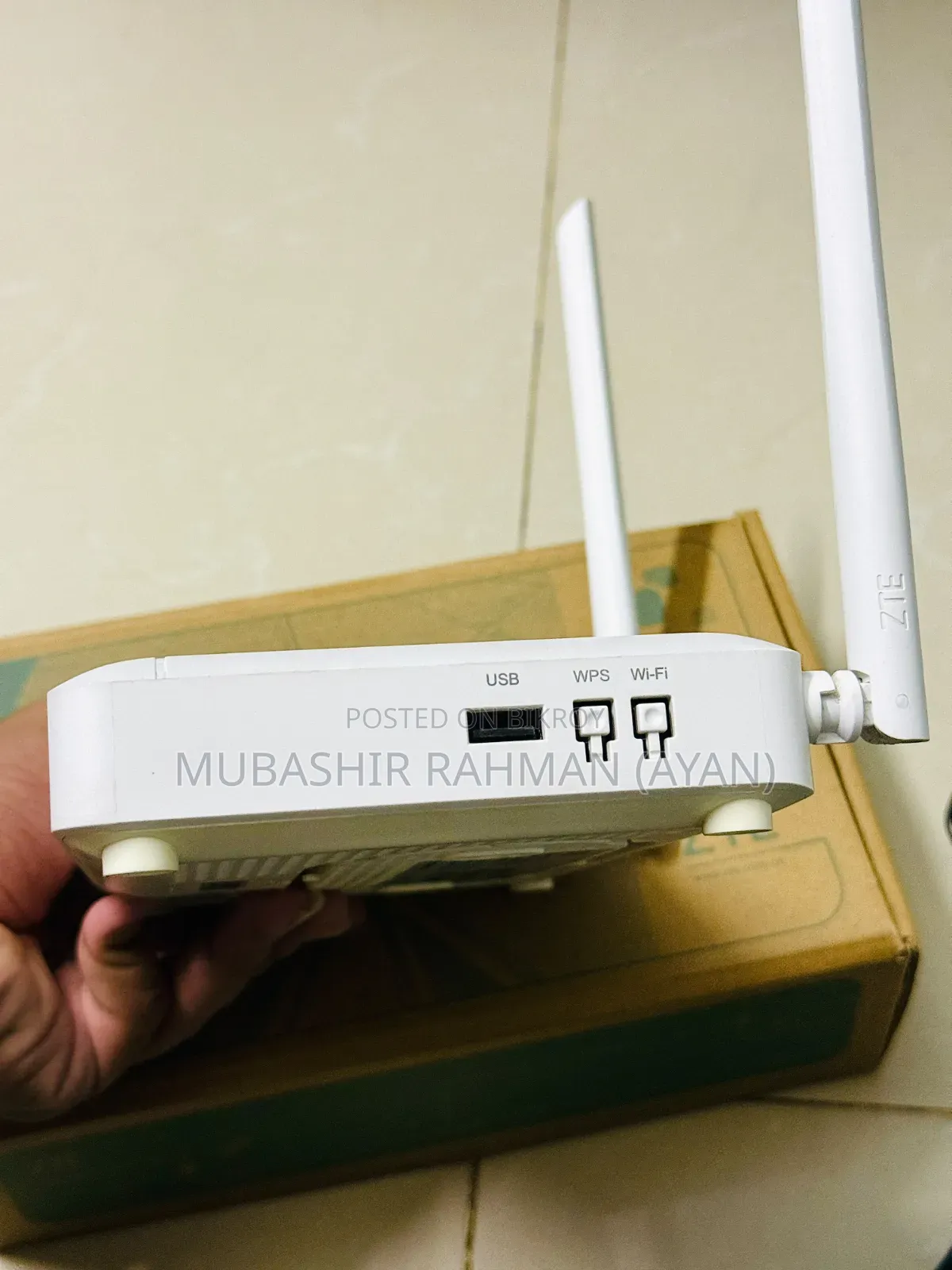 ZTE ZXHN F670l GPON ONT Dual Band WiFi Router (Built-in ONU)