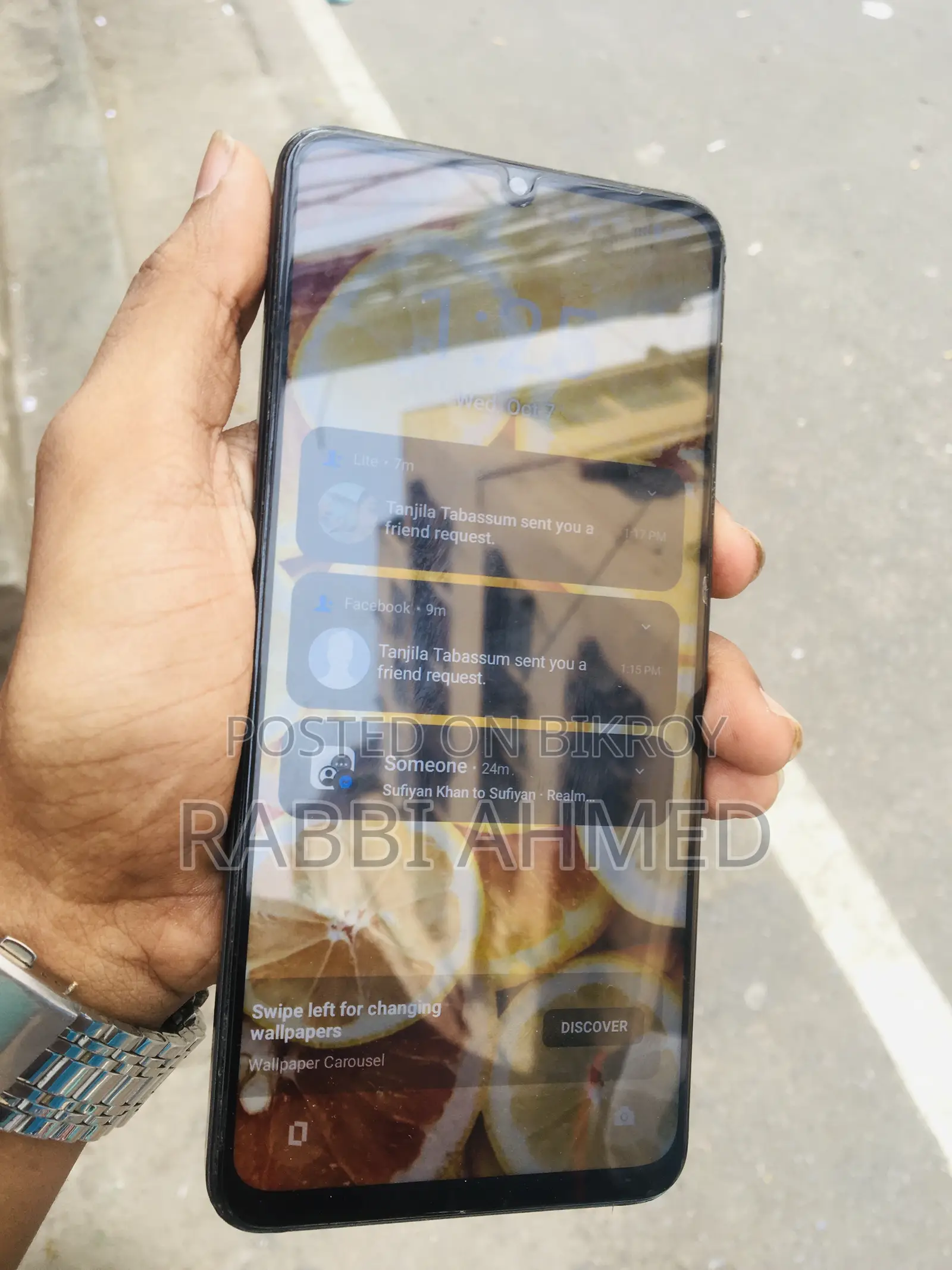 রিয়েলমি নোট ৫০ ১২৮ জিবি কালো