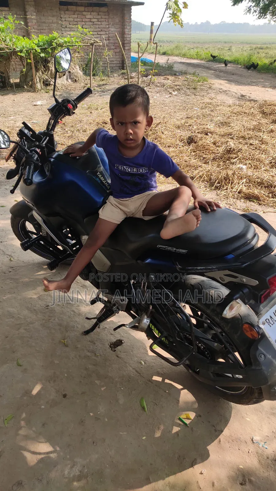Yamaha FZS V3 2023 Blue