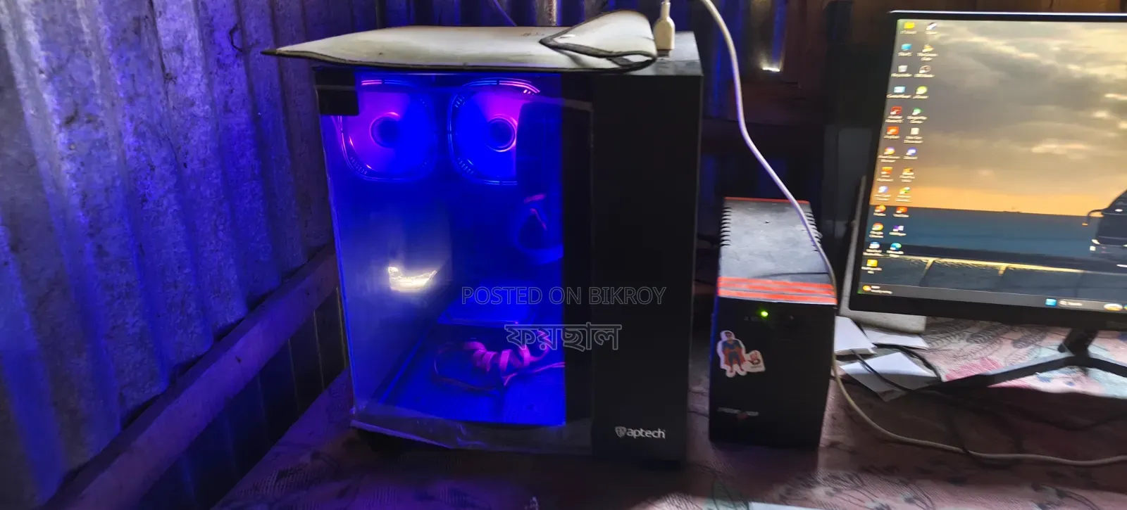 Desktop Computer MSI 8GB AMD Ryzen 5 HDD+SSD 1.5T