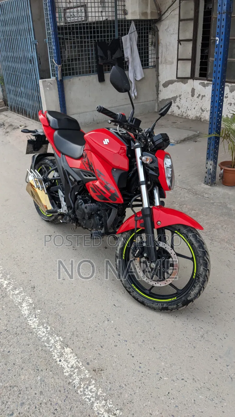 Suzuki Gixxer 2024 Red