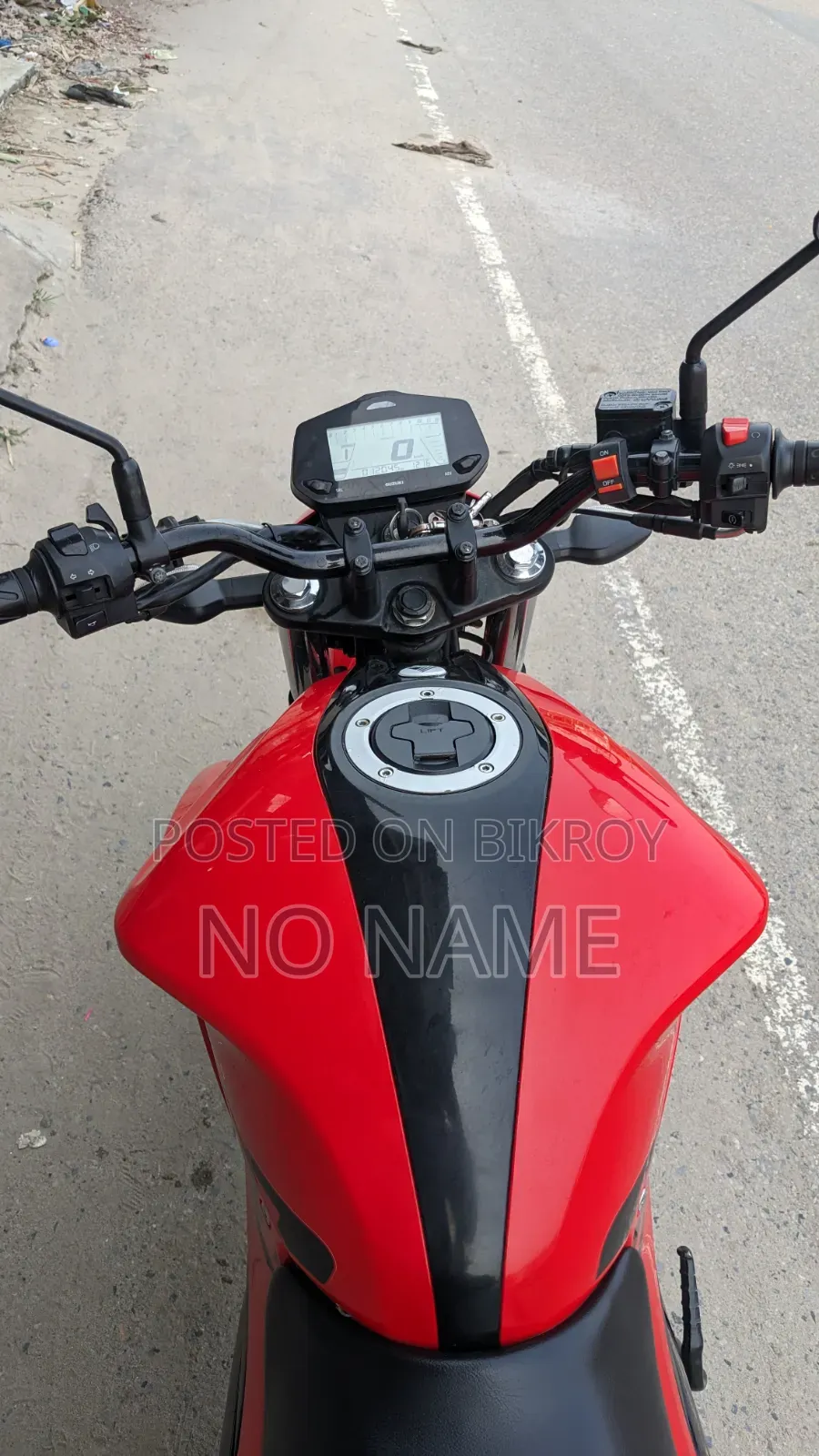 Suzuki Gixxer 2024 Red