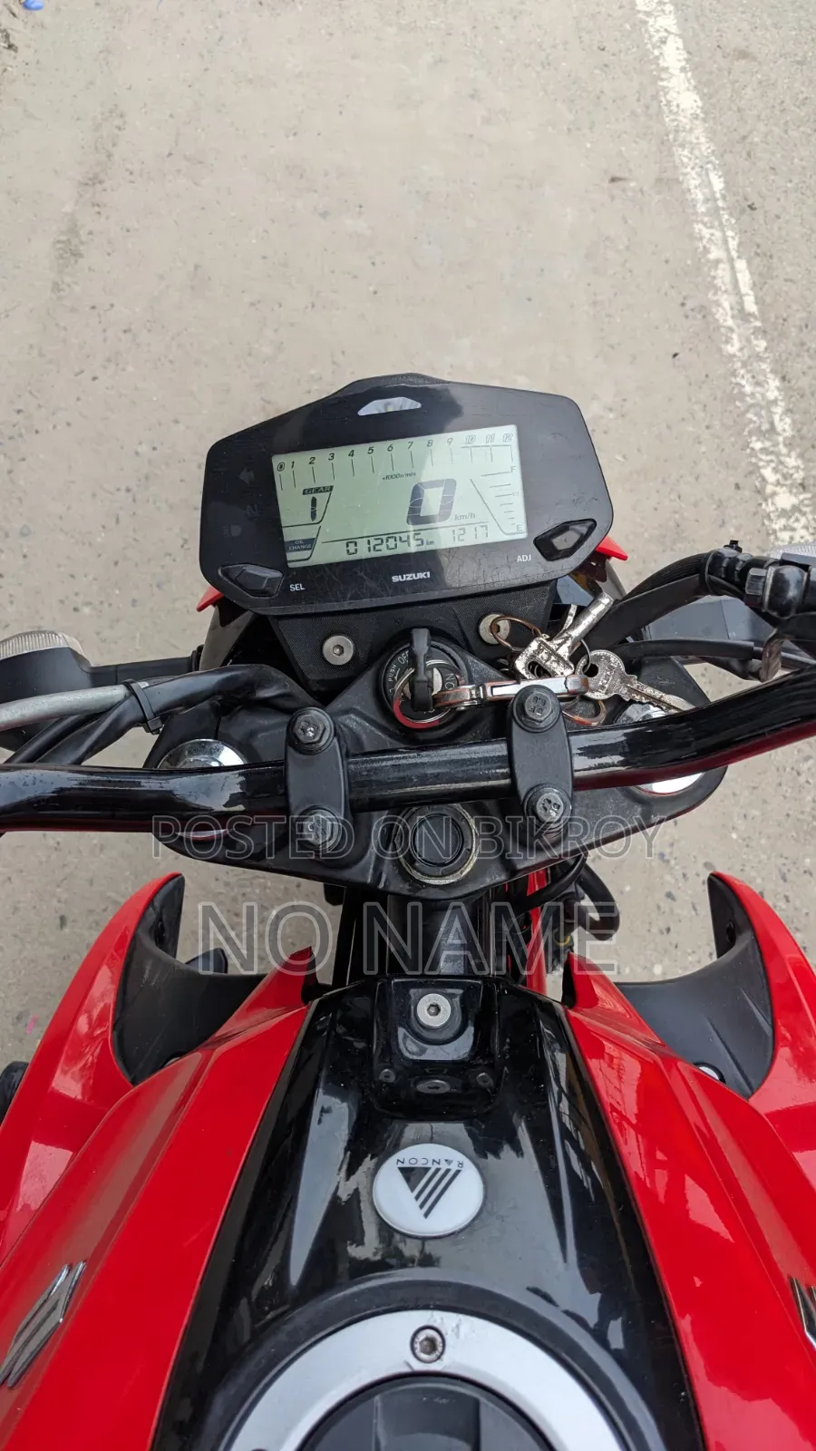 Suzuki Gixxer 2024 Red