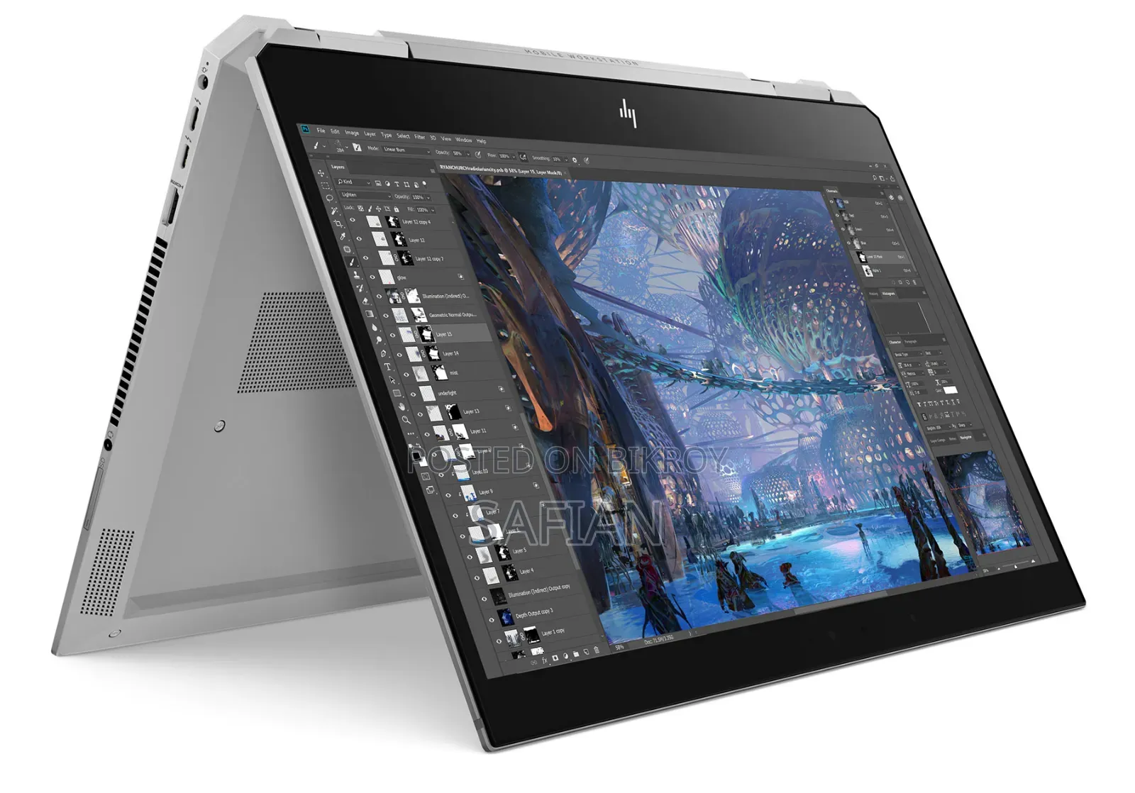 Laptop HP ZBook Studio 16GB Intel Core i7 SSD 512GB