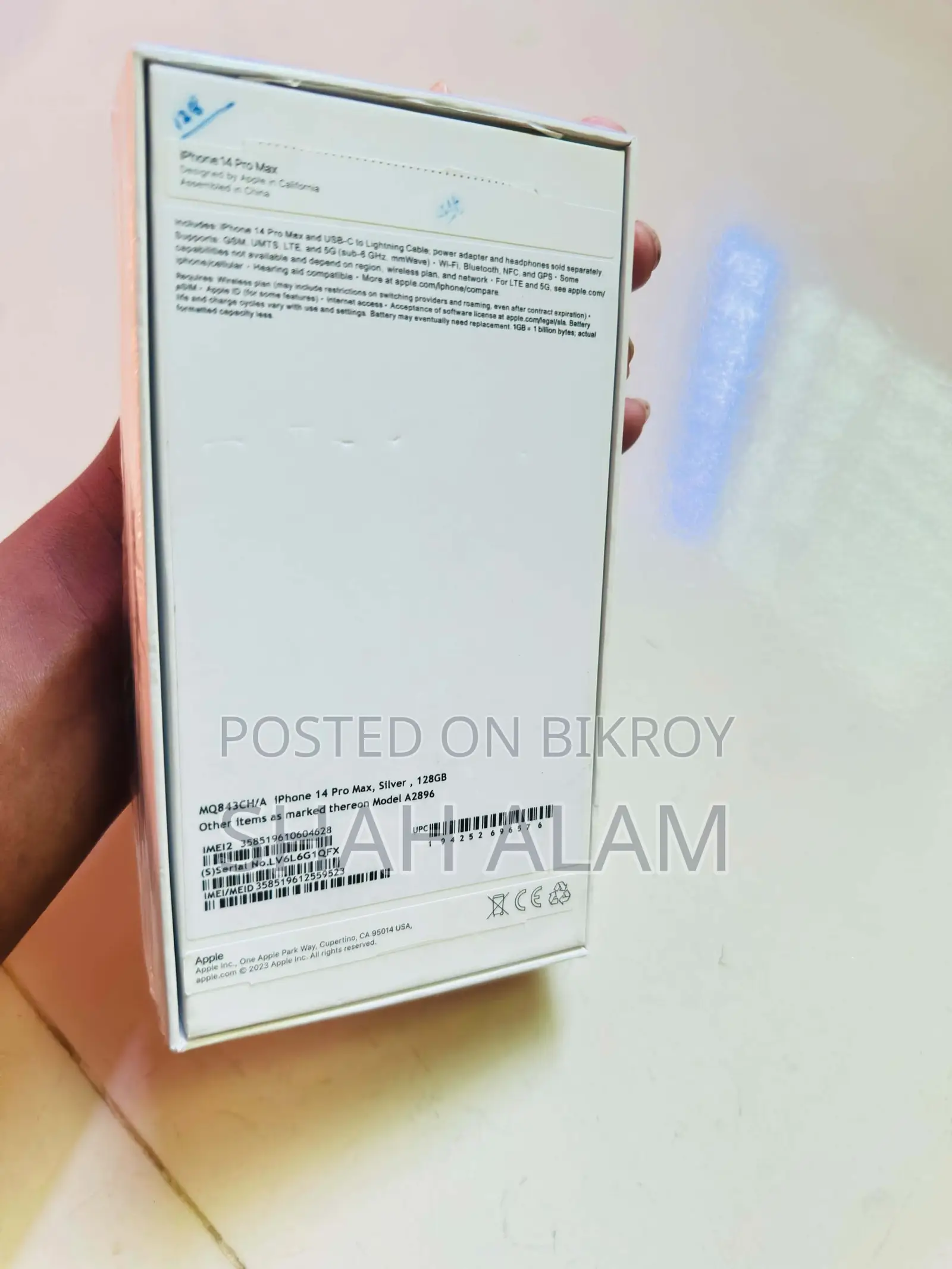 Apple iPhone 14 Pro Max 128 GB Silver