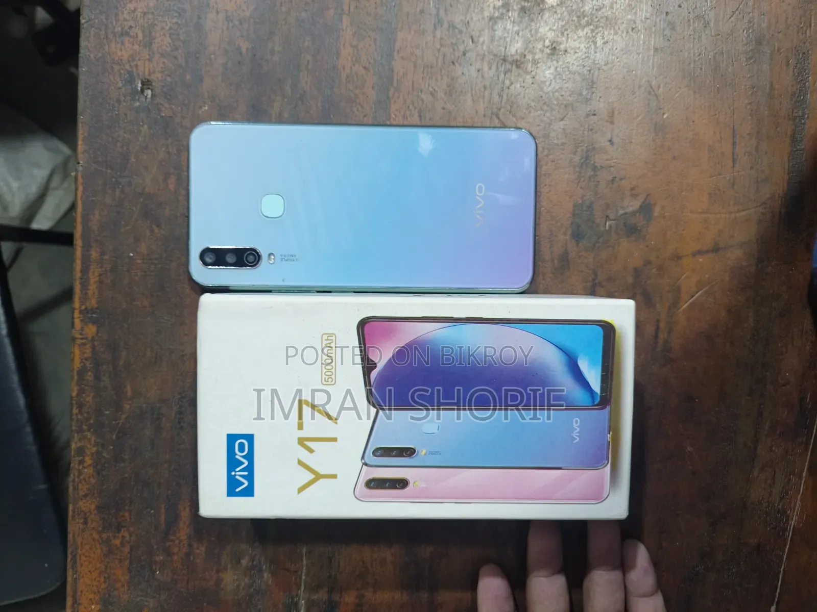Vivo Y17 256 GB Blue