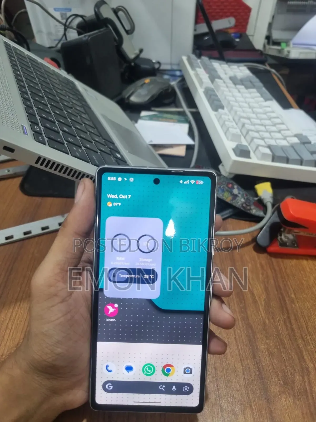Google Pixel 7a 128 GB White