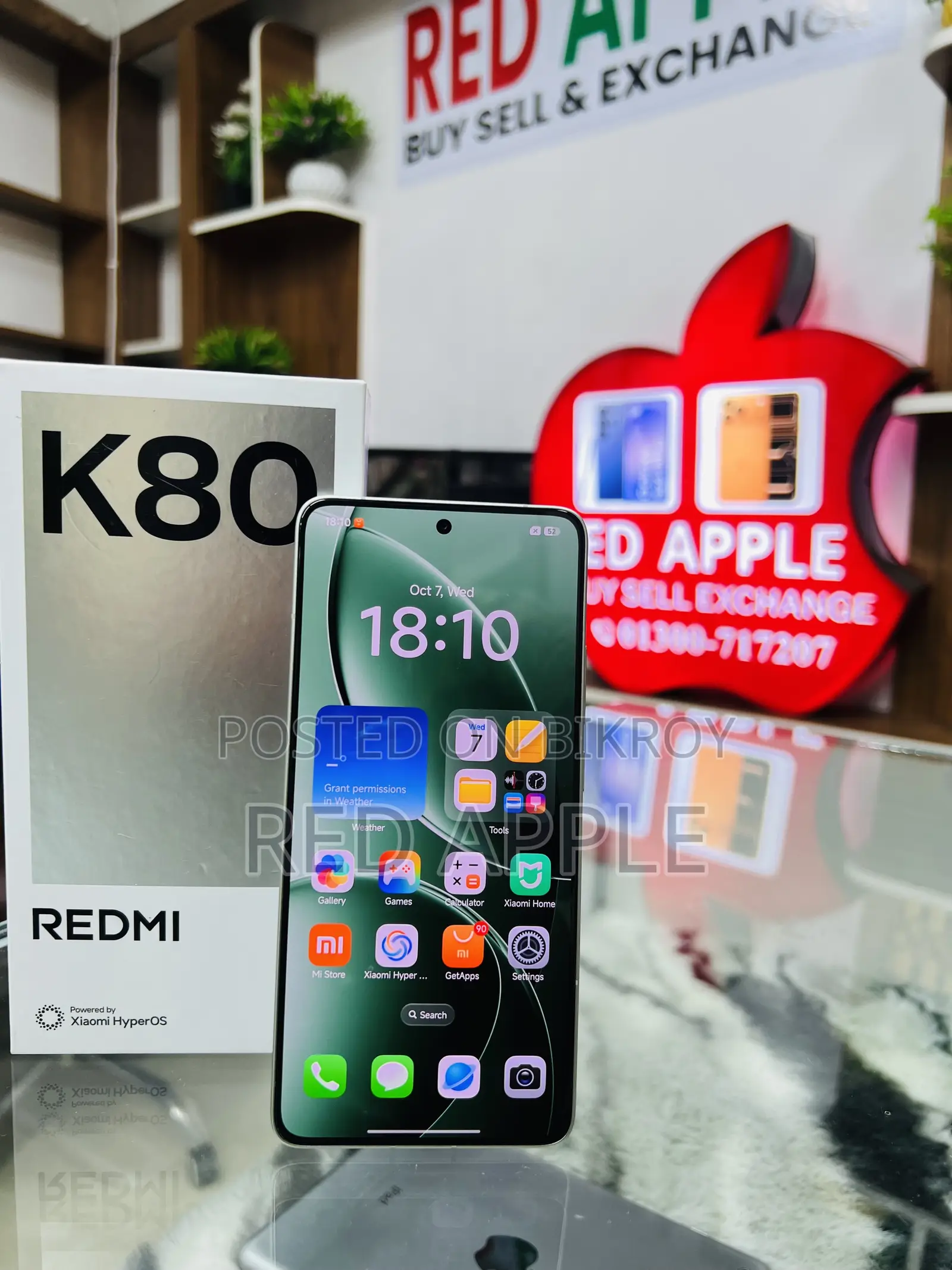 Xiaomi Redmi K80 256 GB Green