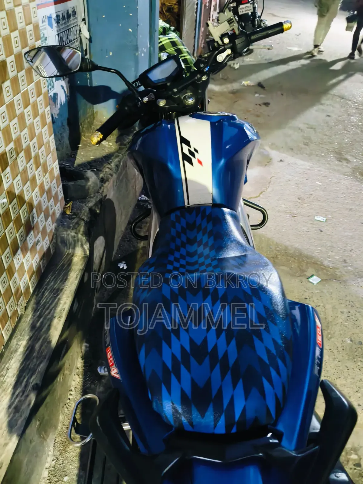 TVS Apache RTR 160 4V 2021 Blue