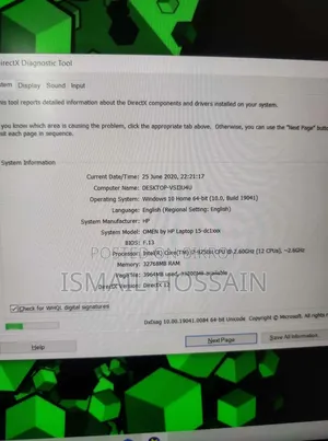 Laptop HP Omen 15-ce0xx 32GB Intel Core i7 HDD+SSD 1.5T