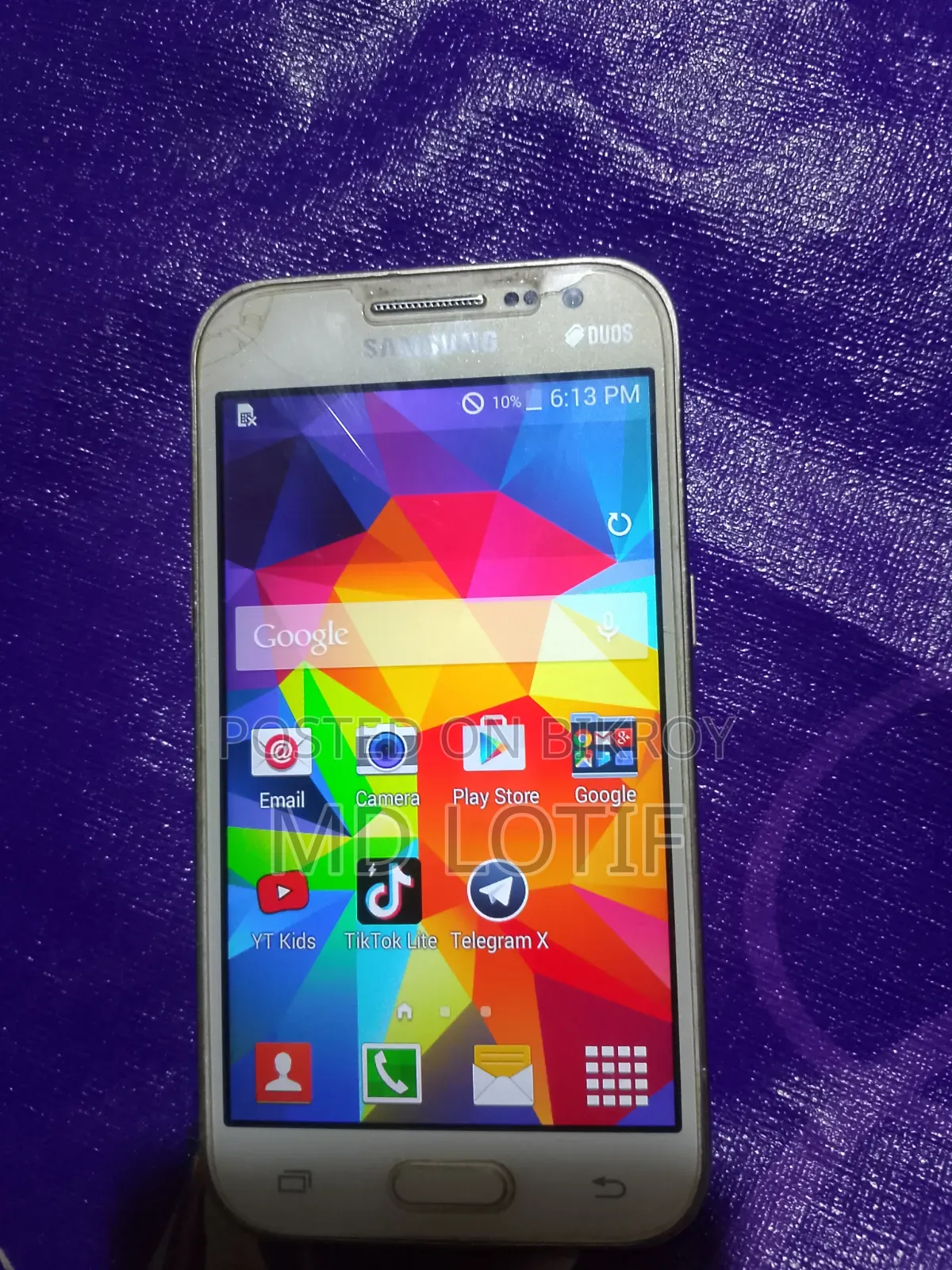 Samsung A10 32 GB White