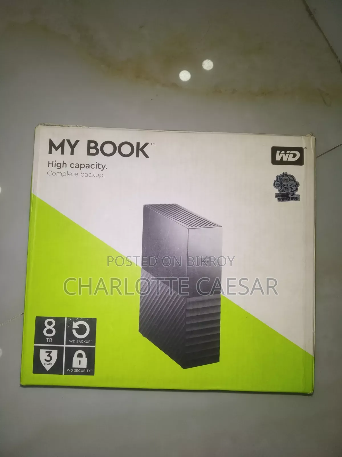 Wd My Book 8tb External Storage