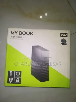 ডব্লিউডি মাই বুক ৮টিবি এক্সটার্নাল স্টোরেজ