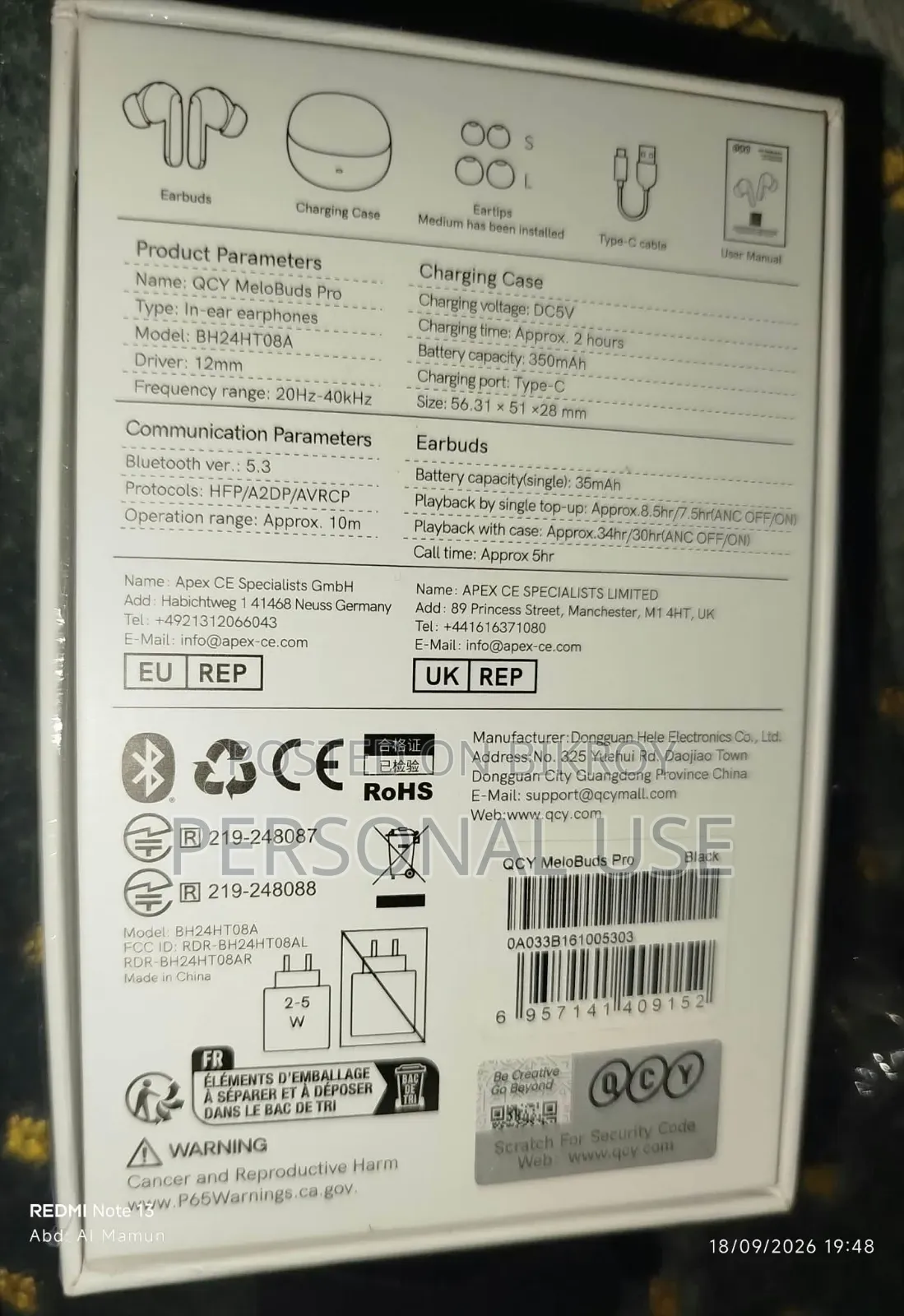 QCY Melobuds Pro