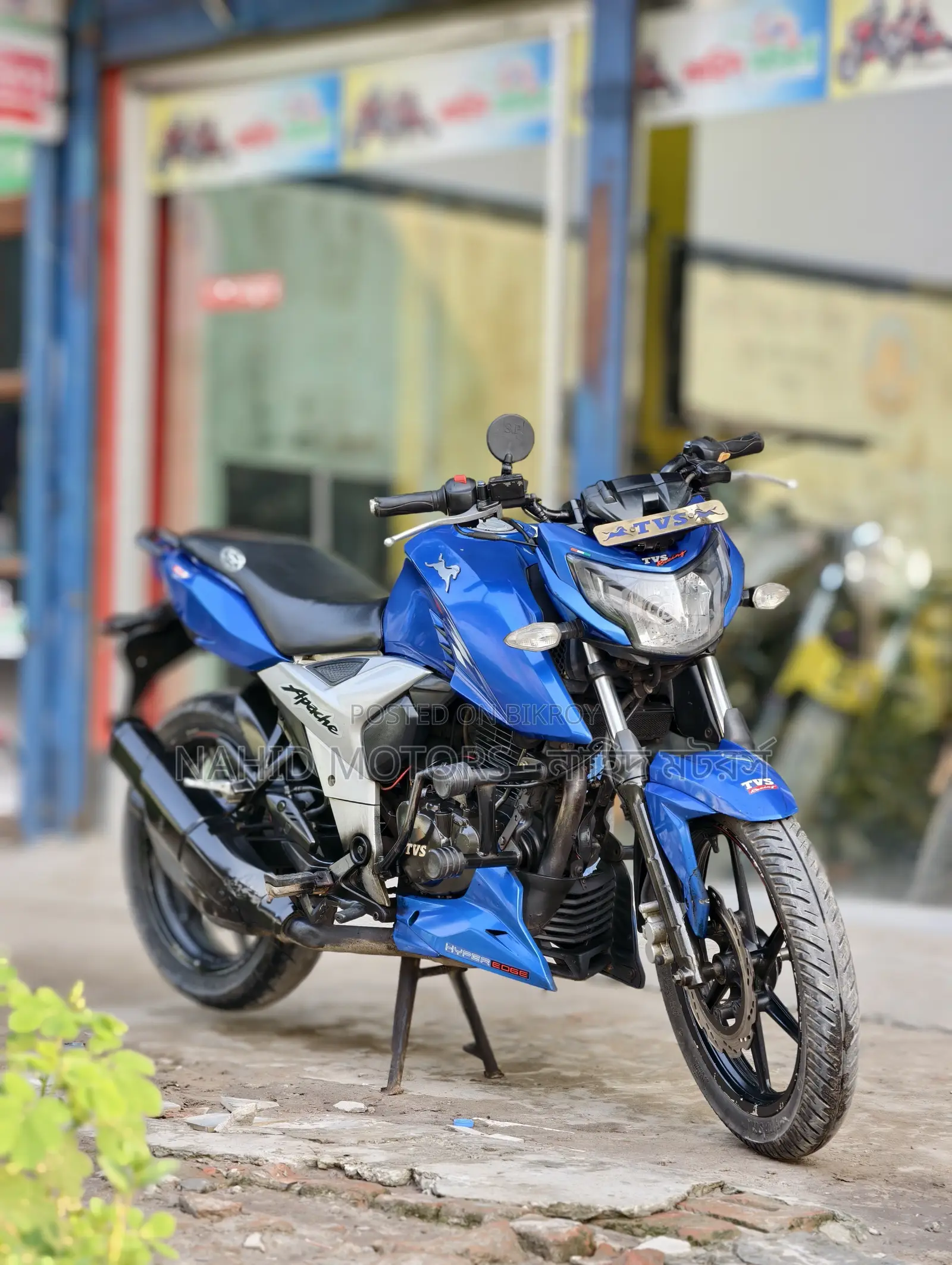 TVS Apache 160 4V 2020 Blue