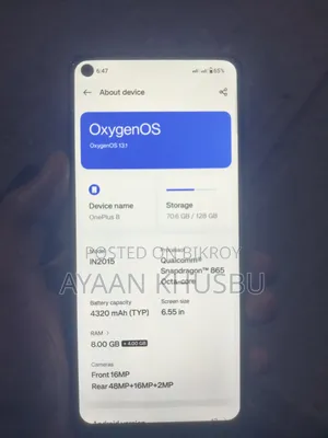 OnePlus 8 5G UW (Verizon) 128 GB