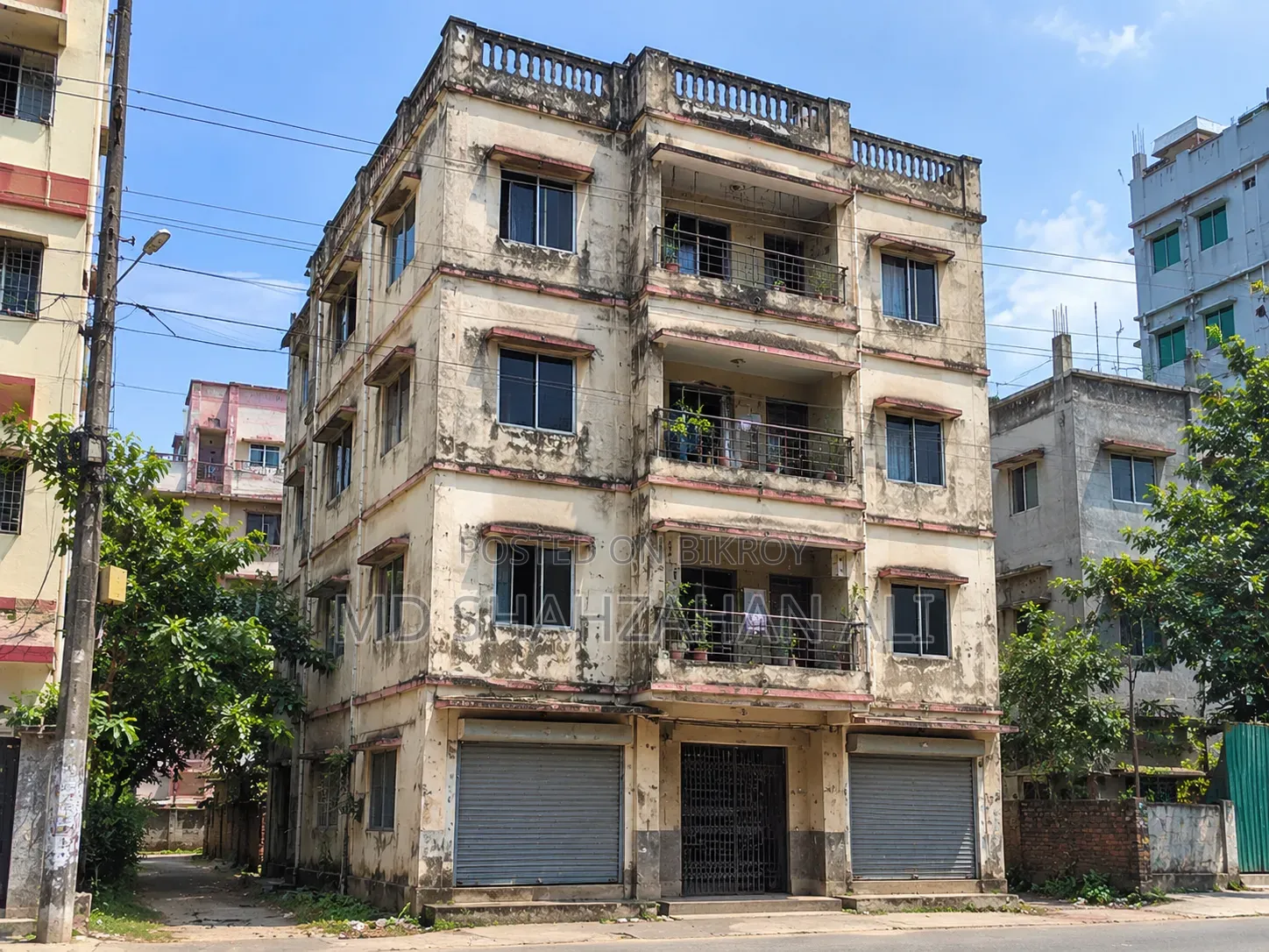Furnished 12bdrm House in ৪ তালা বিল্ডিং, Khilgaon for sale