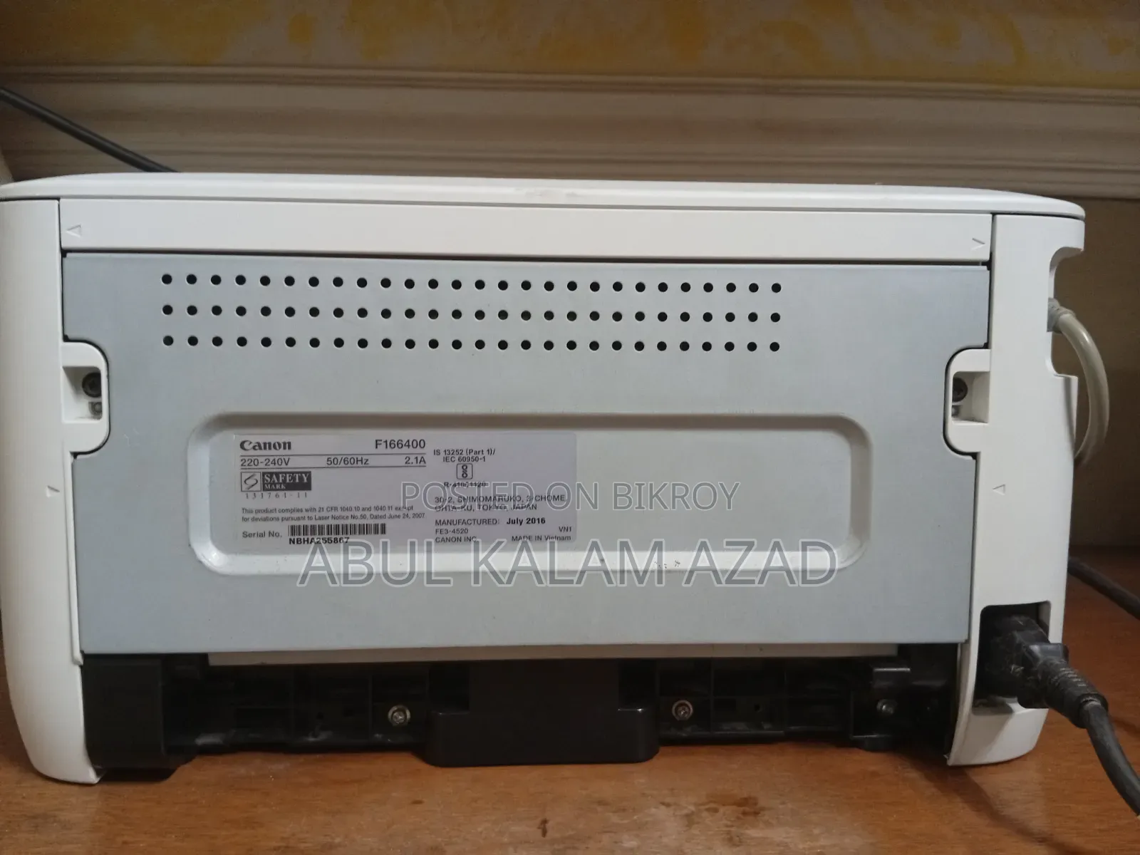 Canon LBP 6030 Printer For Sale - Excellent Condition, Fully Operational