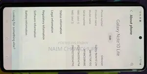 Samsung Galaxy Note 10 Lite 128 GB Gray