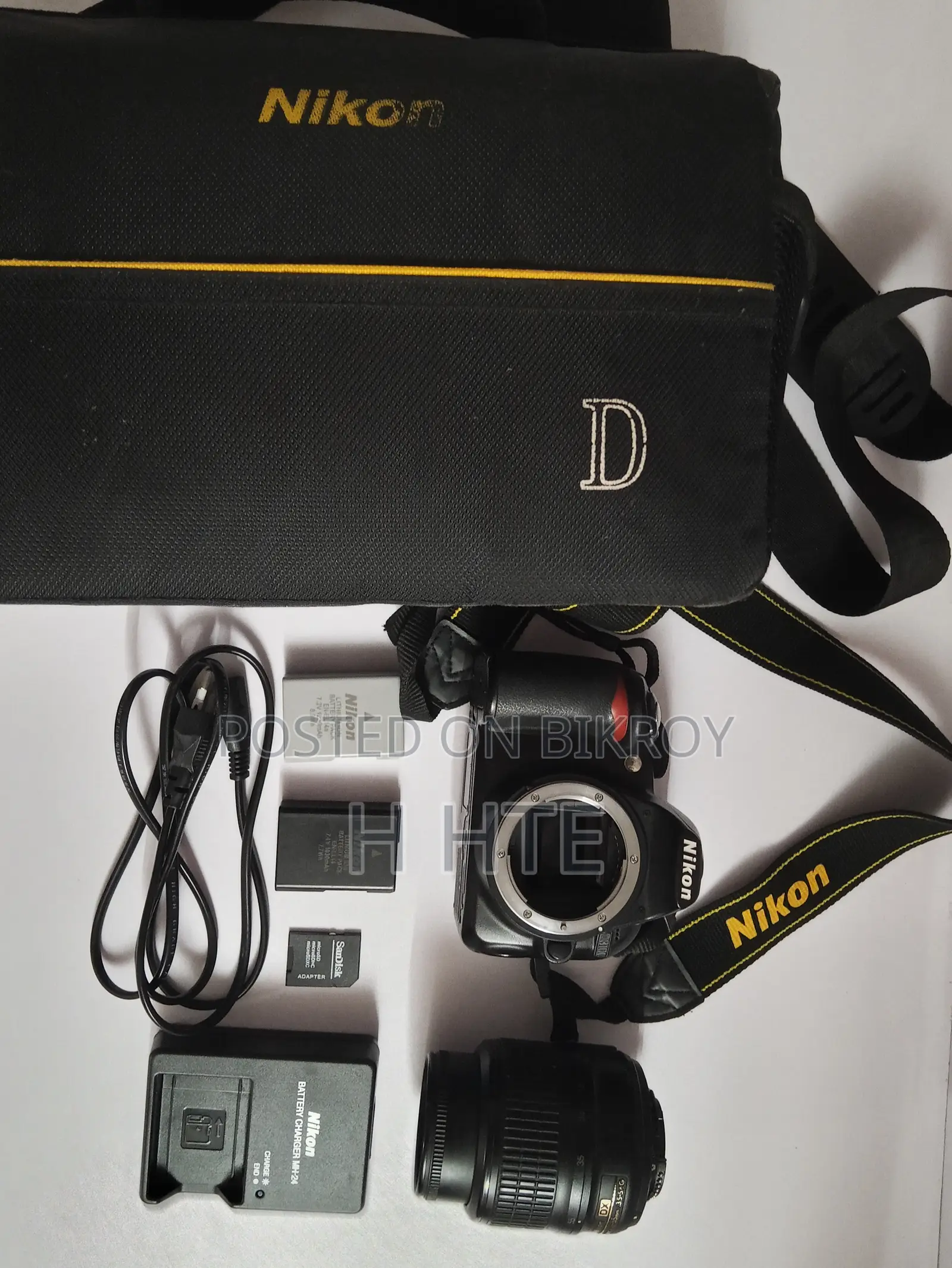 Nikon 3D100 Camera (With Full Kits)