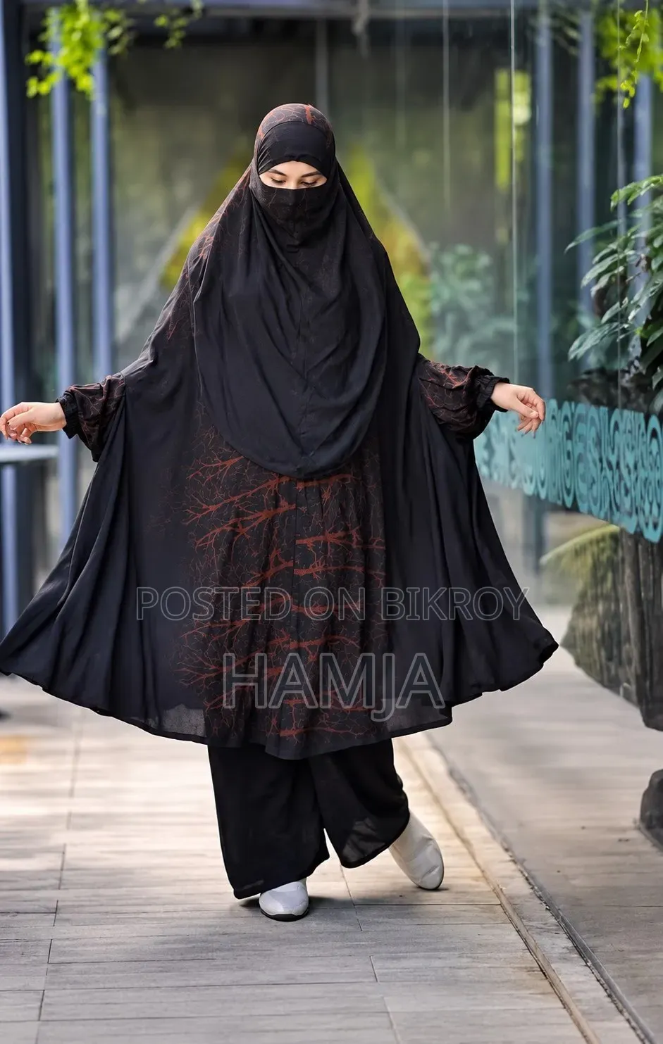 প্রিমিয়াম ফ্লোরাল খিমার ও পালাজো