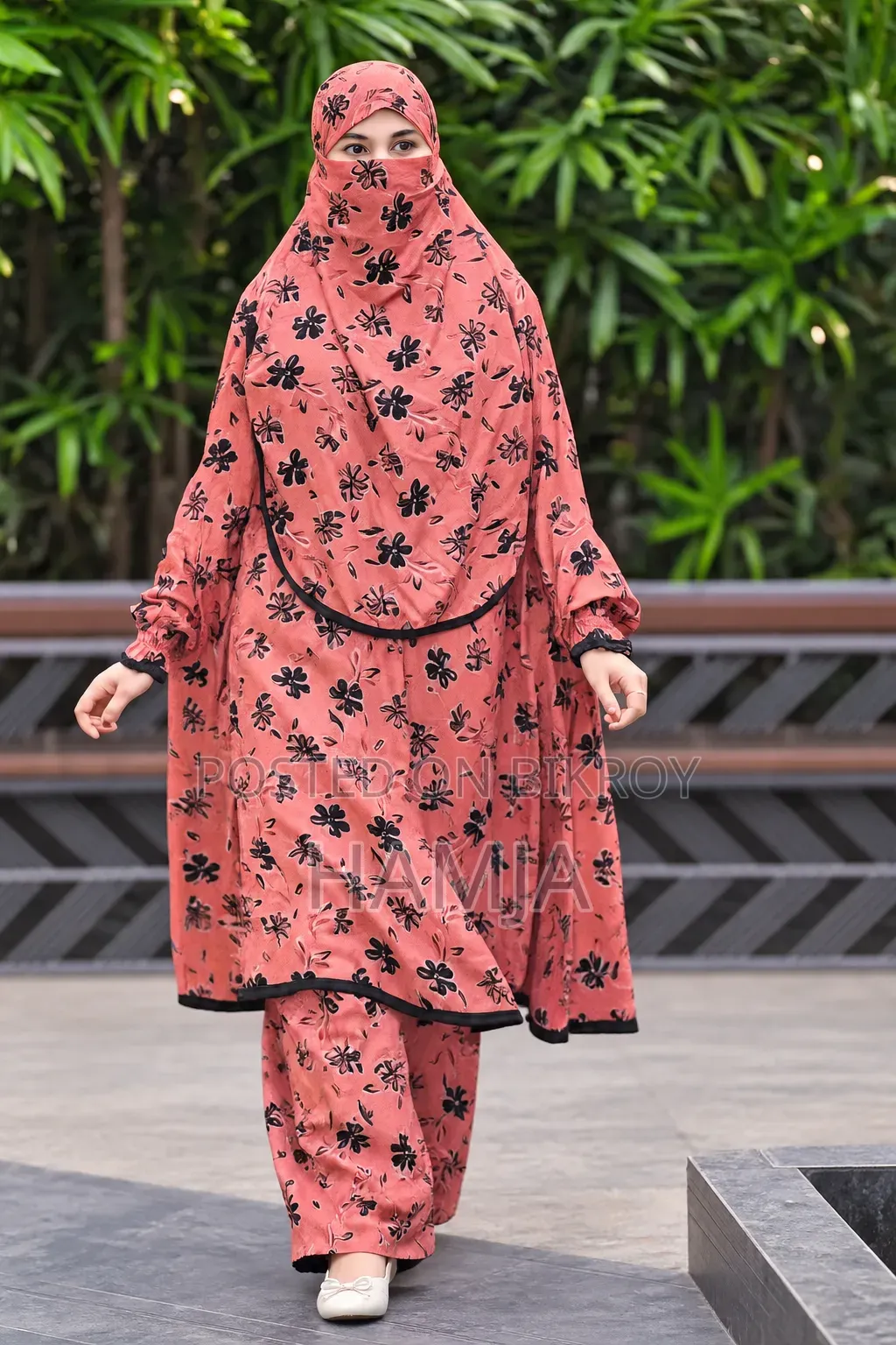 Graceful Flow Khimar Set
