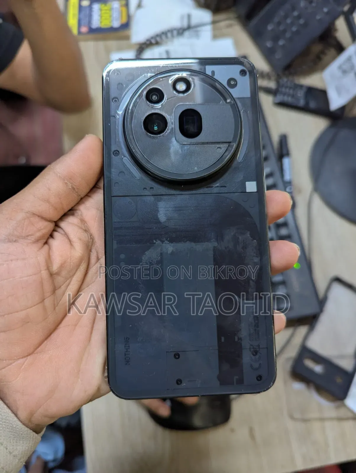 নাথিং ফোন ৩এ প্রো ২৫৬ জিবি কালো