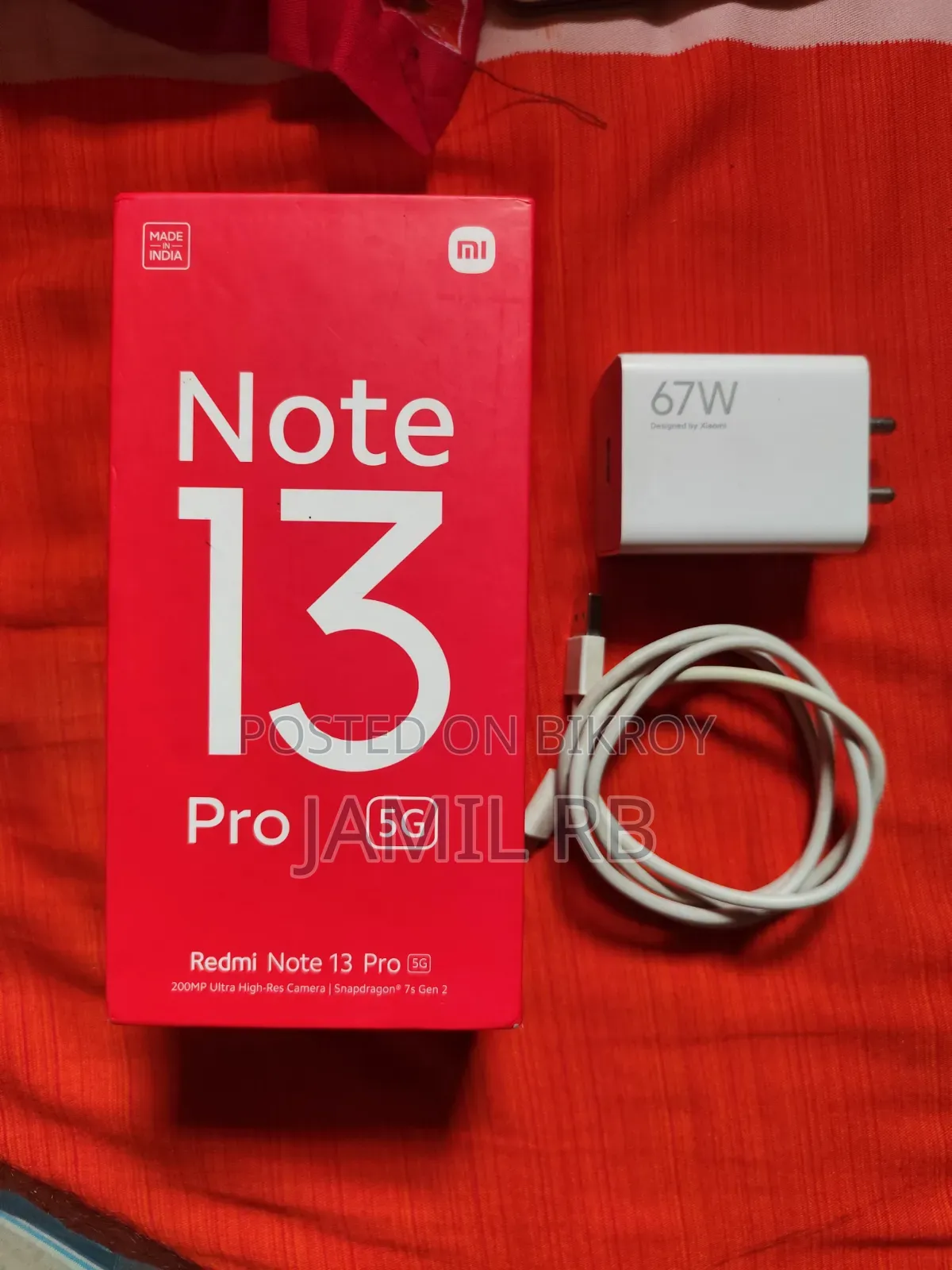 Xiaomi Redmi Note 13 Pro 5G 128 GB Red