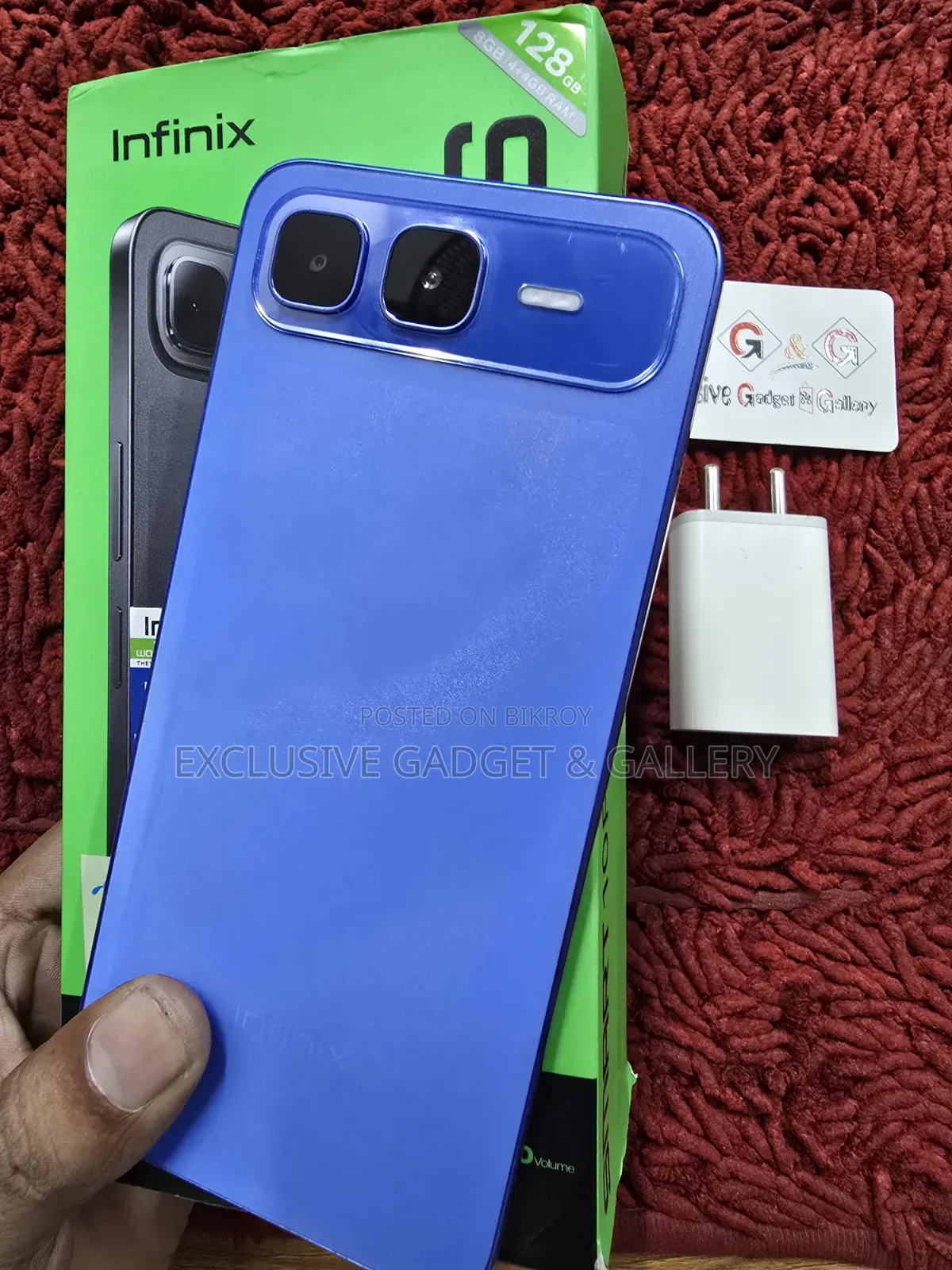 Infinix Smart 10 Plus 128 GB Blue