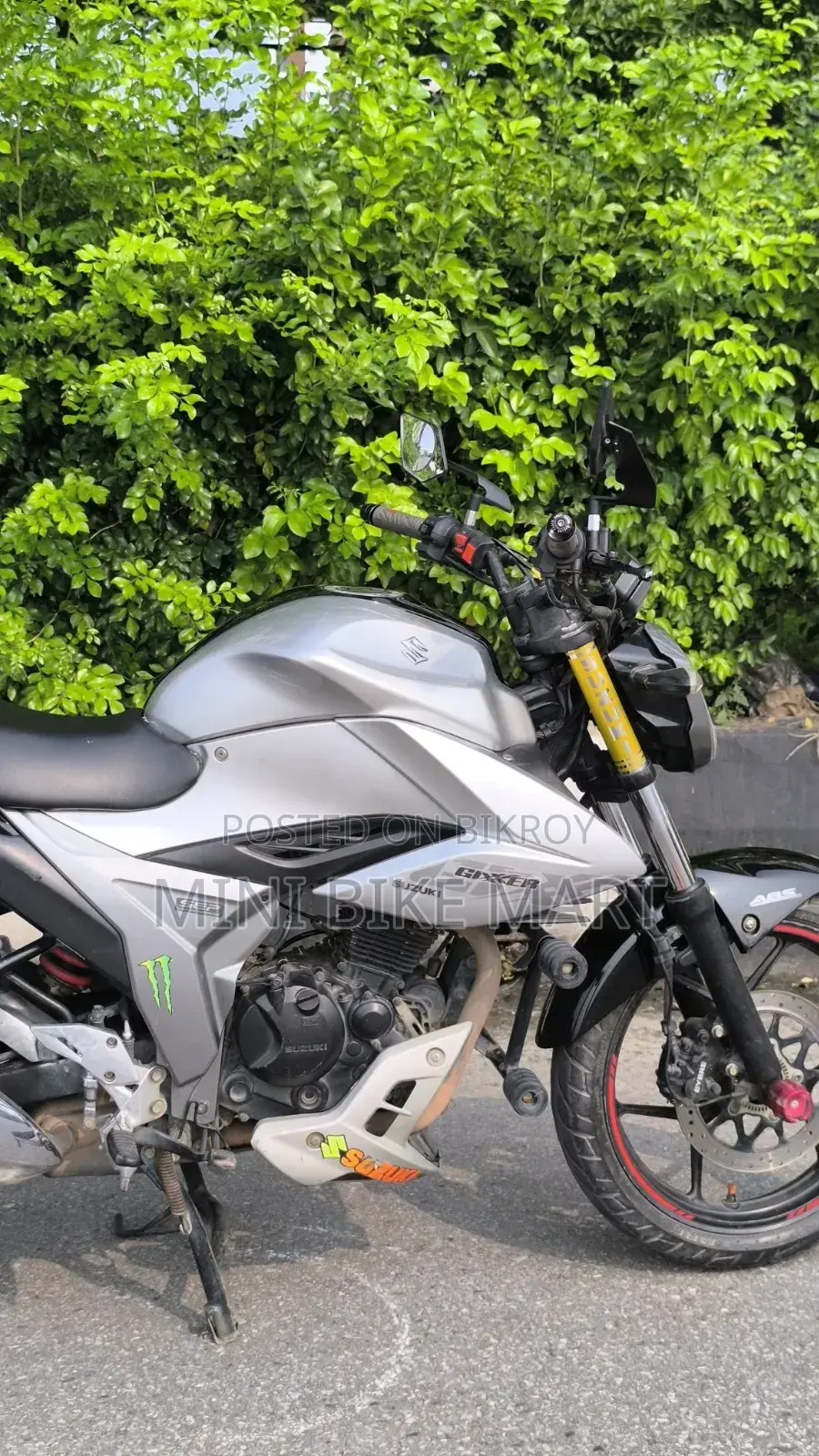 সুজুকি গিক্সার ২০২২ সিলভার