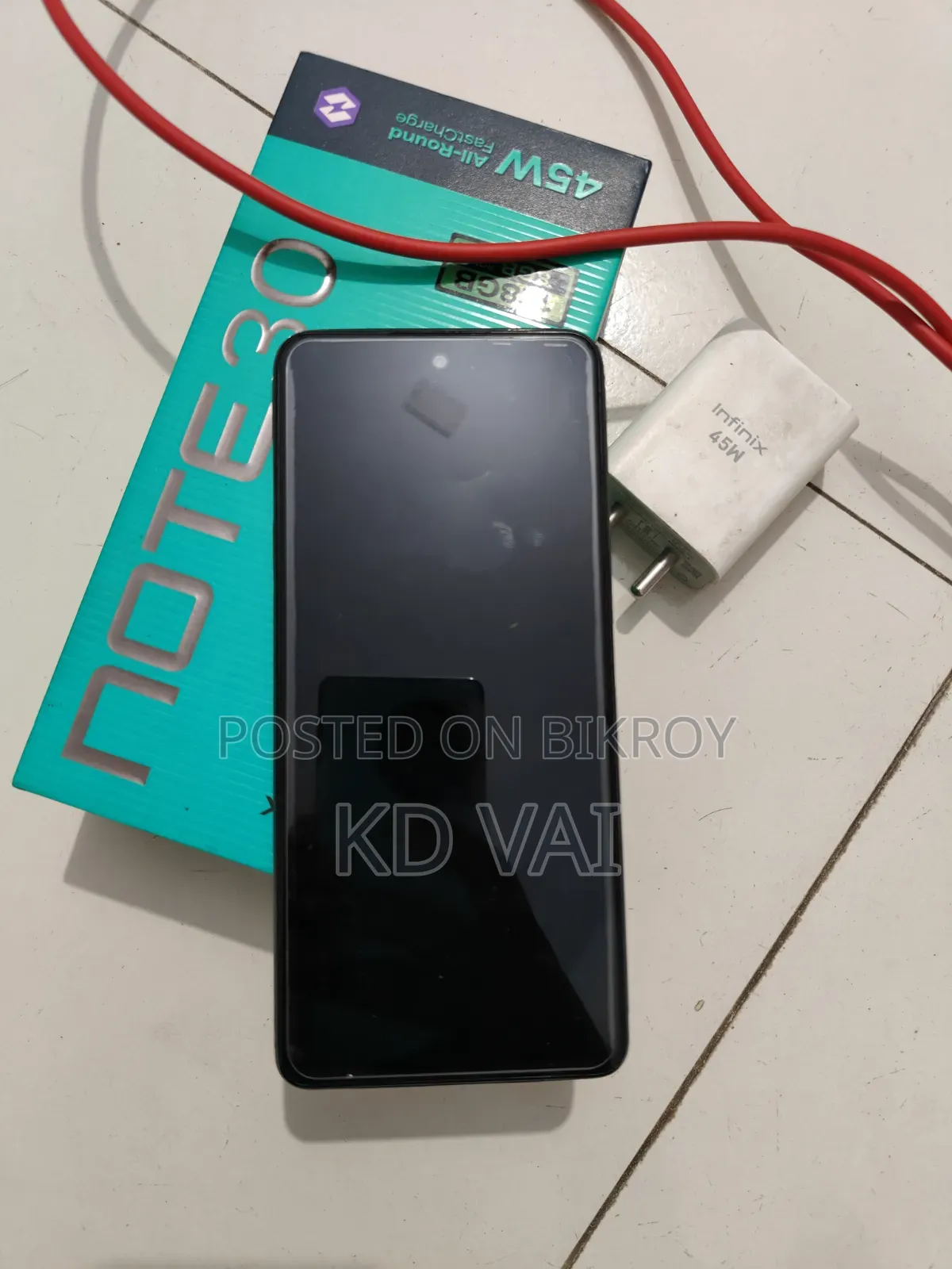 Infinix Note 30 256 GB Gold