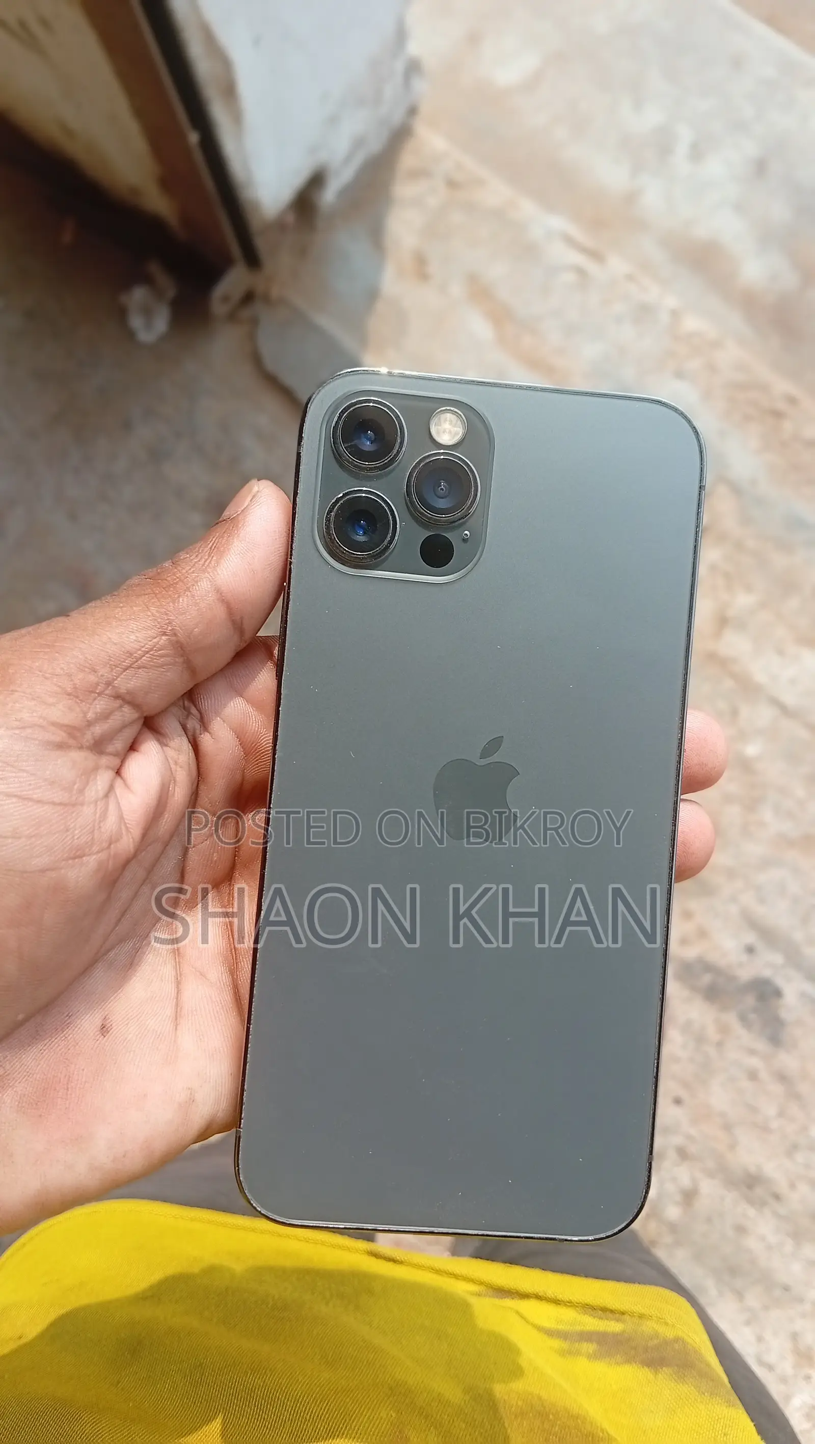 অ্যাপল আইফোন ১২ প্রো ২৫৬ জিবি গ্রাফাইট