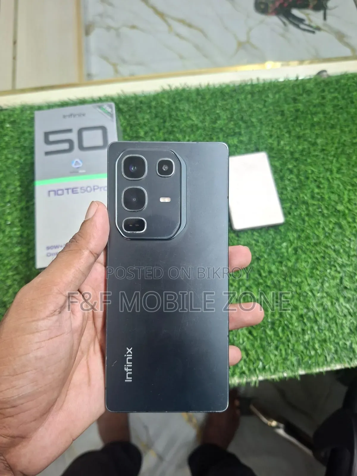 ইনফিনিক্স নোট ৫০ প্রো ২৫৬ জিবি ব্ল্যাক