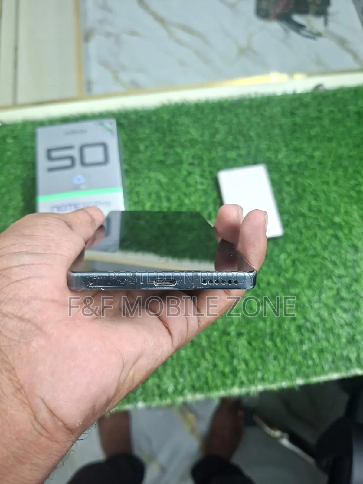 ইনফিনিক্স নোট ৫০ প্রো ২৫৬ জিবি ব্ল্যাক