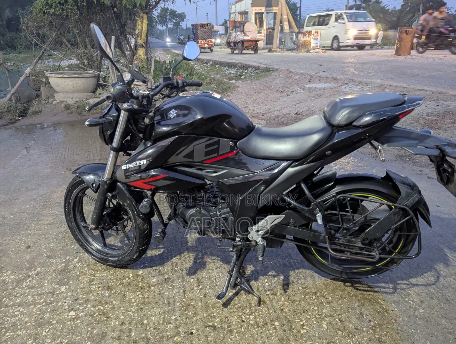 Suzuki Gixxer 2022 Black