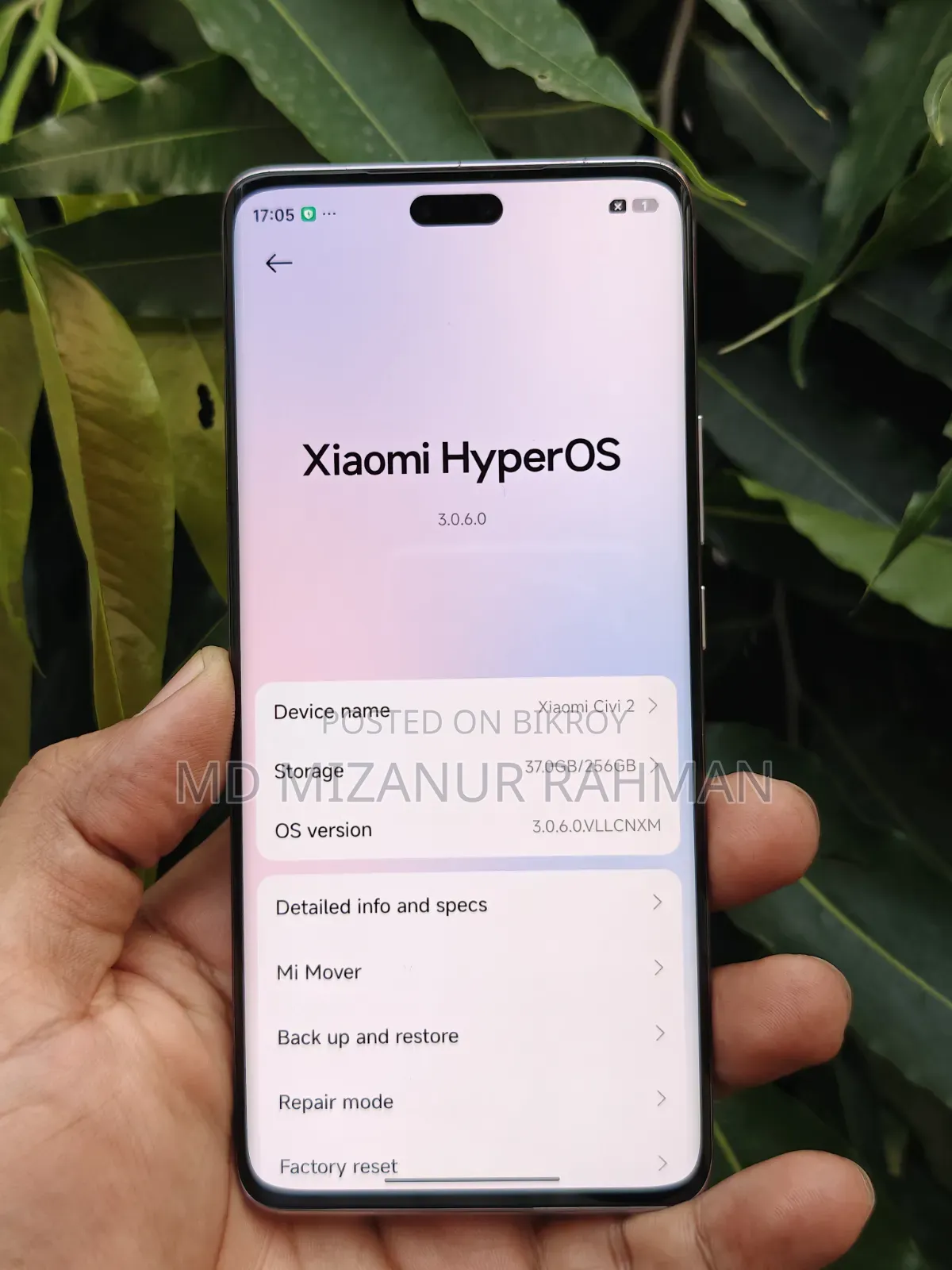 Xiaomi Civi 2 256 GB Rose Gold