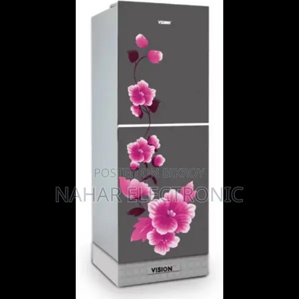 Vision RE-160 160L Glass Door Bottom Mount Refrigerator