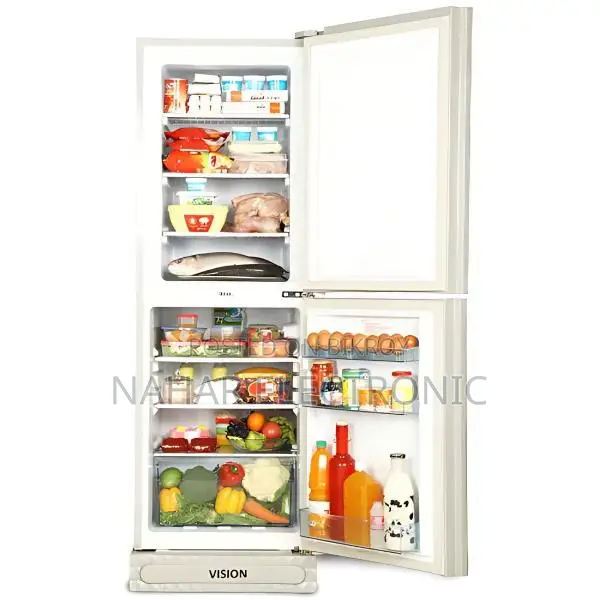 Vision 262 Liter Anti-Bacterial Gasket Glass Door Refrigerator