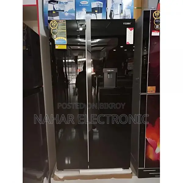 Vision SHR-566 Side-By-Side Inverter Refrigerator