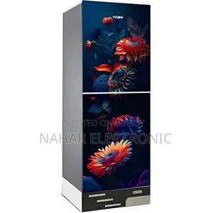 Vision RE-240L Glass Door Refrigerator