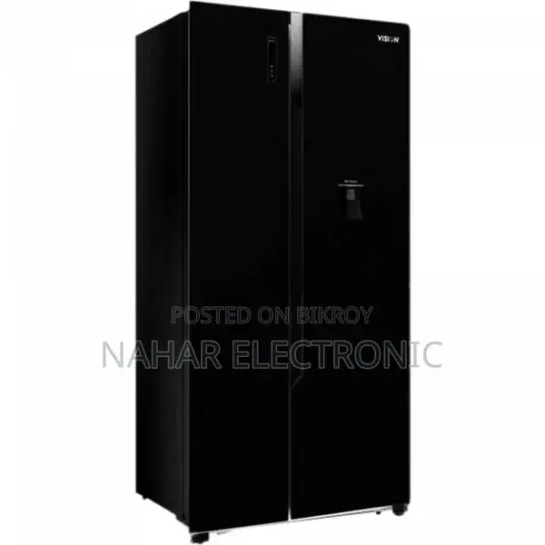 Vision VIS-566 GD Side-By-Side 566L Inverter Refrigerator
