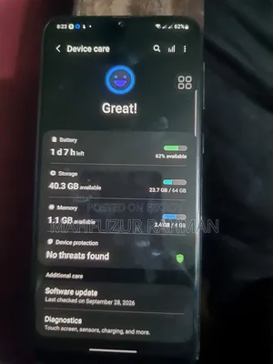 স্যামসাং গ্যালাক্সি এম২১ ৬৪ জিবি ব্লু