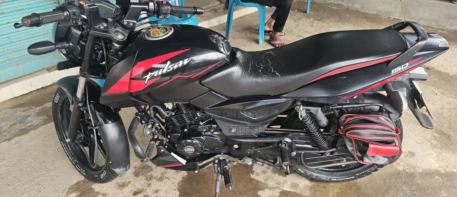 বাজাজ পালসার ১৫০ ২০২৩ ব্ল্যাক