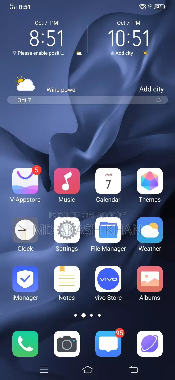Vivo S1 Pro 128 GB Blue