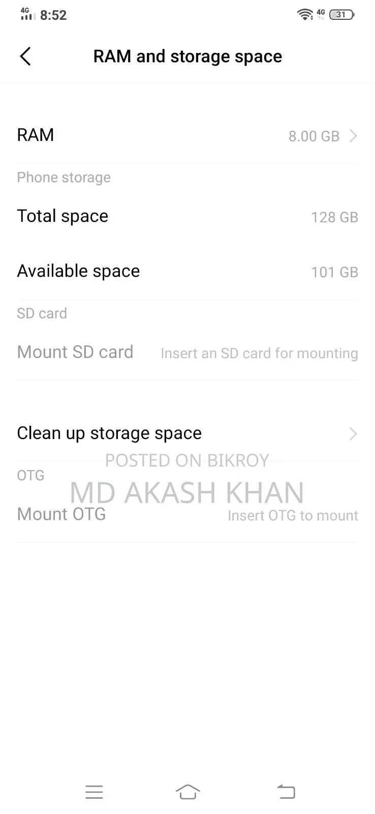 Vivo S1 Pro 128 GB Blue