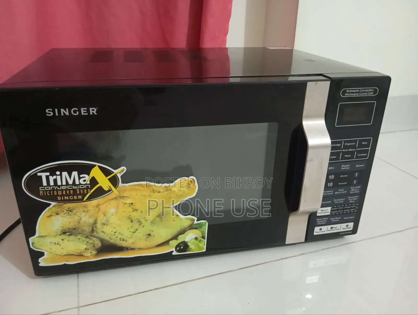 Singer Trimax Convection Microwave Oven.