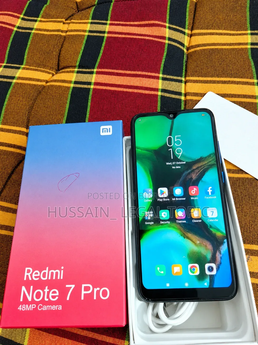 শাওমি রেডমি নোট ৭ প্রো ১২৮ জিবি ব্ল্যাক