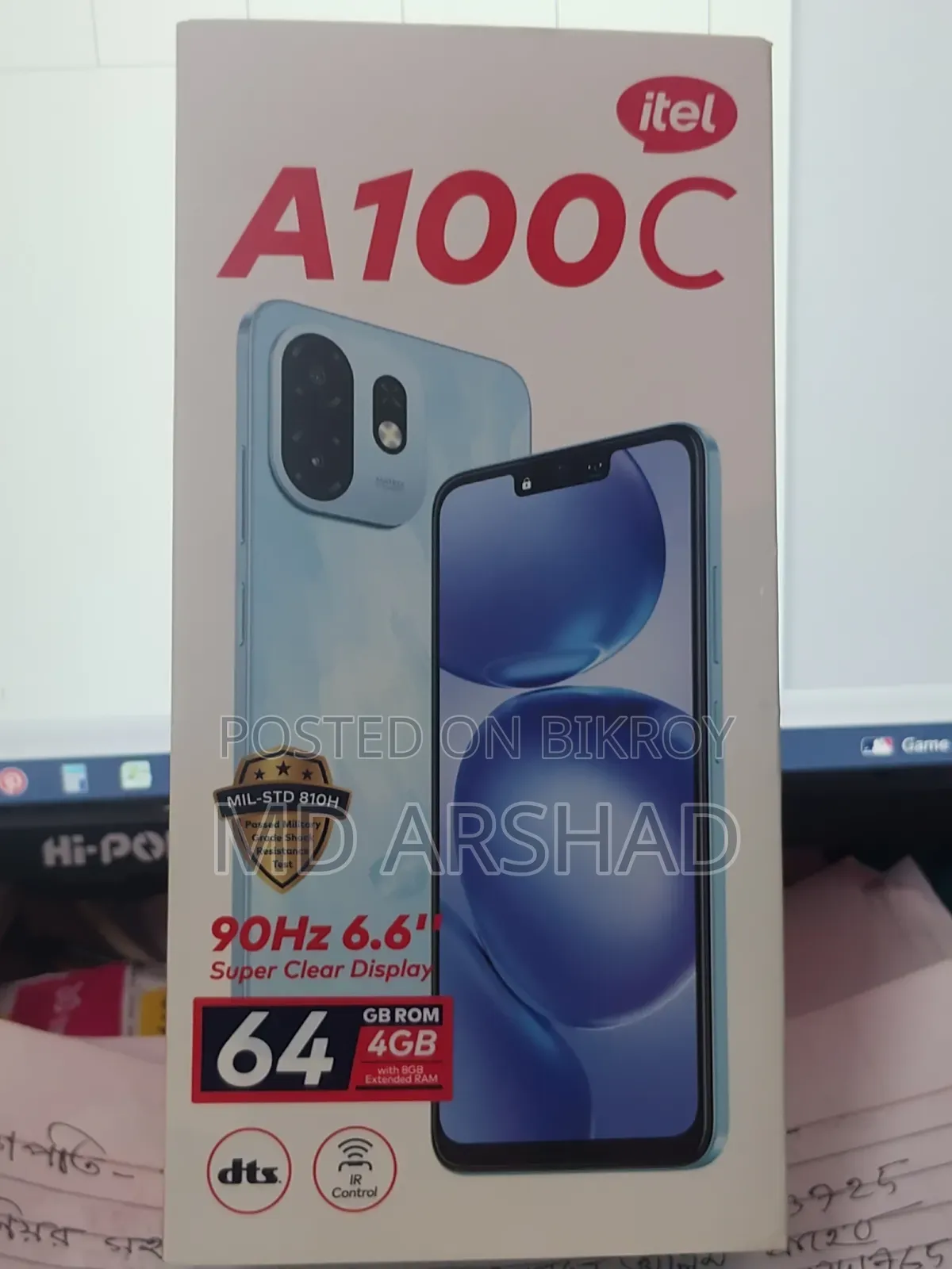 Itel A100C 64 GB Gray